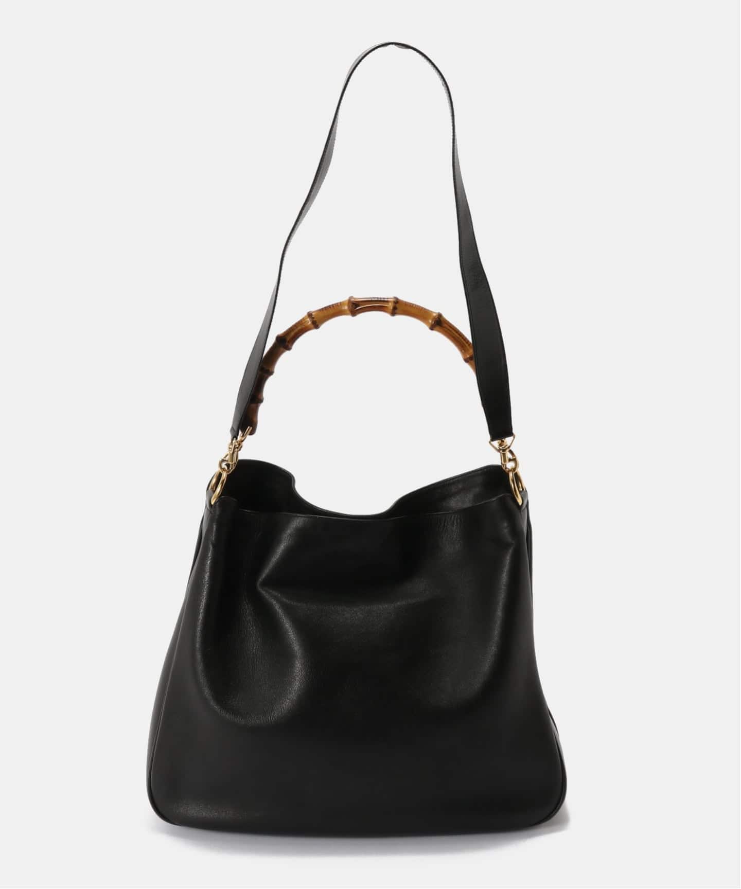 VINTAGE GUCCI/グッチ】Bamboo ハンドバッグ 2way（ショルダーバッグ