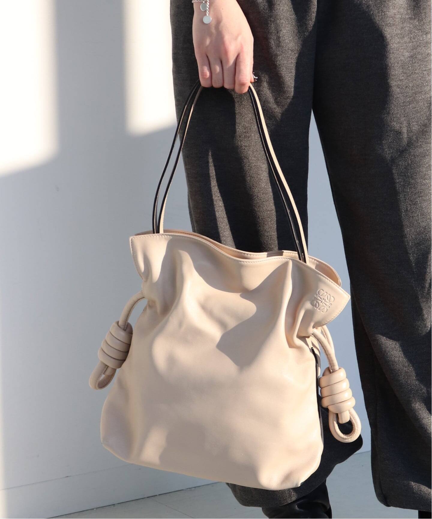 VINTAGE LOEWE/ロエベ】Flamenco knot shoulder（ショルダーバッグ 