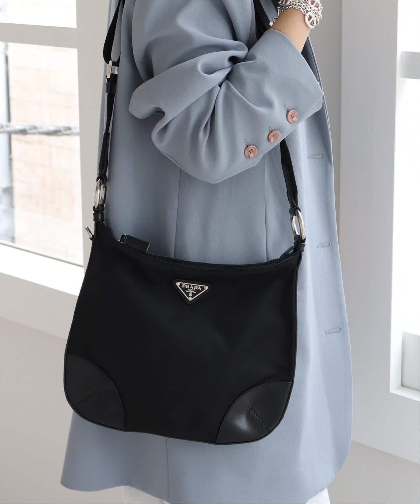 VINTAGE PRADA/プラダ】shoulder nylon（ショルダーバッグ）｜ENSEMBLE