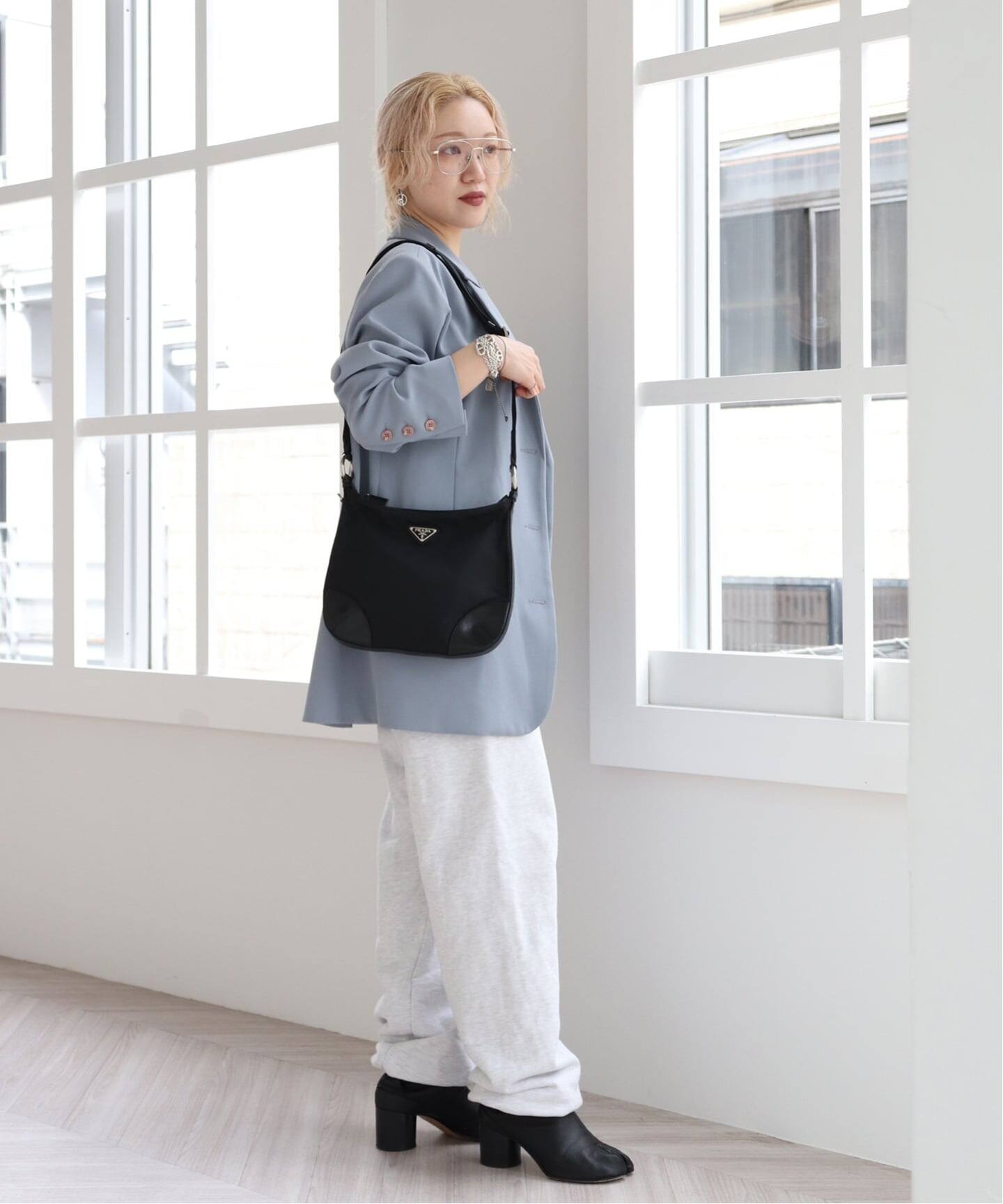 VINTAGE PRADA/プラダ】shoulder nylon（ショルダーバッグ）｜ENSEMBLE