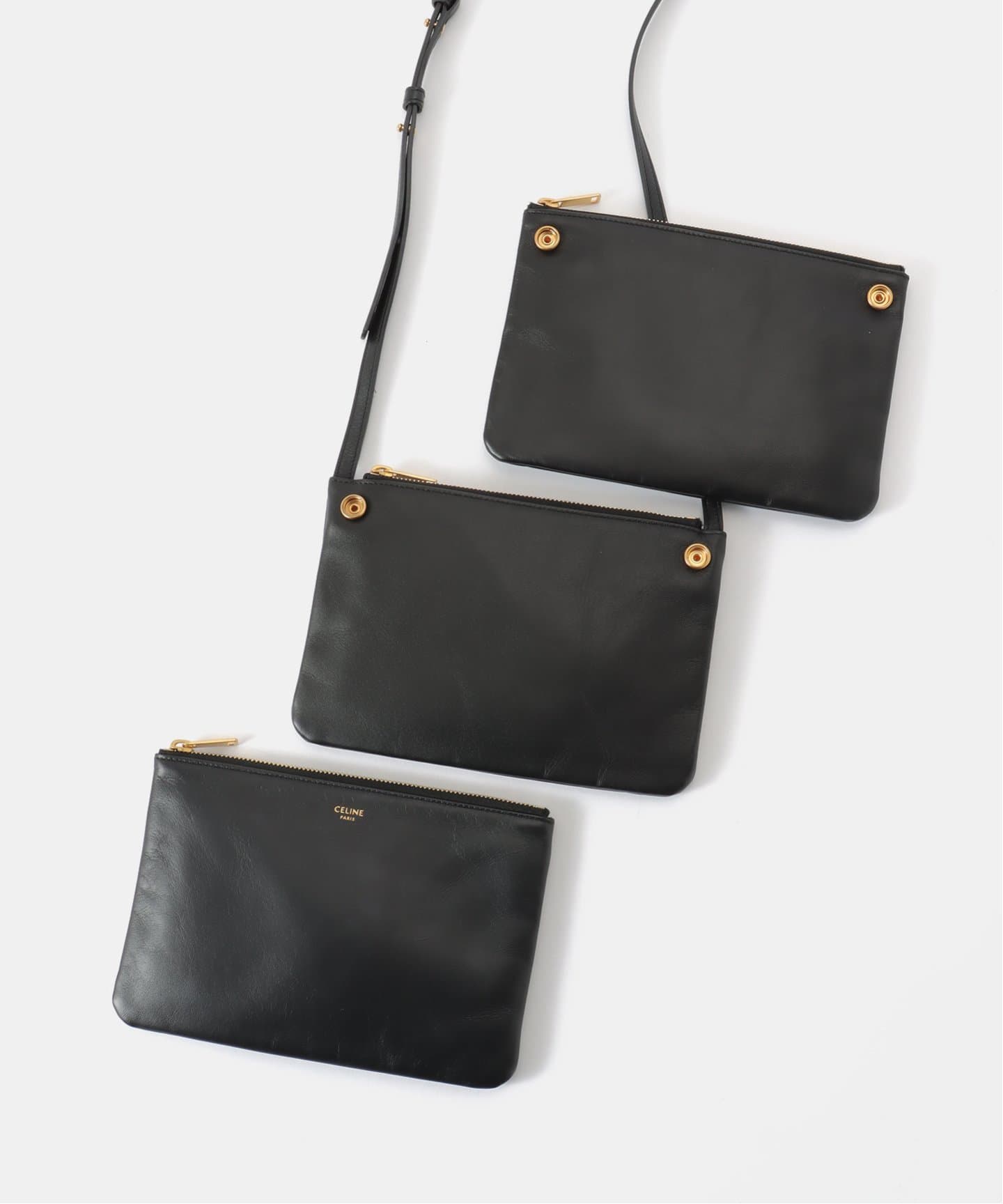 【福袋セール】 VINTAGE shoulder（ショルダー small CELINE/セリーヌ】Trio トップス