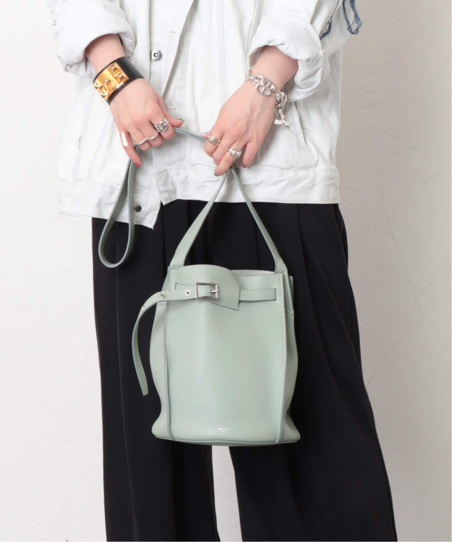 CELINE/セリーヌ】Big bag bucket one shoulder 2way（ショルダー