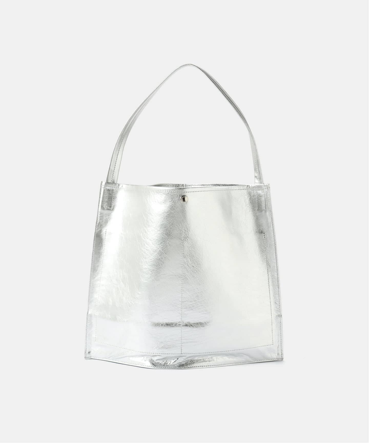 blancle/ ブランクレ】M.LEATHER Flat gusset one handle bag