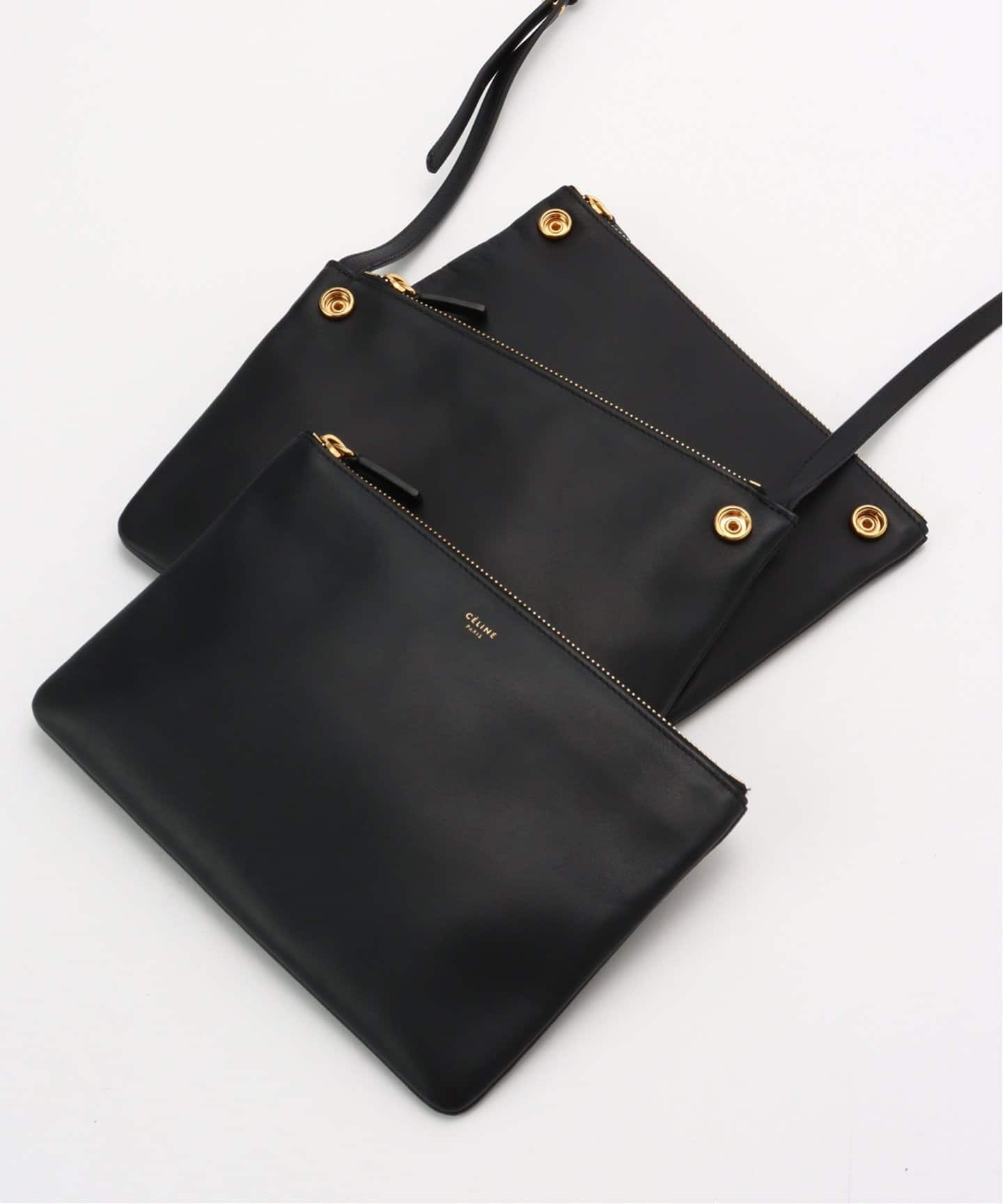 セリーヌ/オールドセリーヌ　アンサンブル OLD CELINE オールドセリーヌ コンビショルダーバッグ/ベージュ