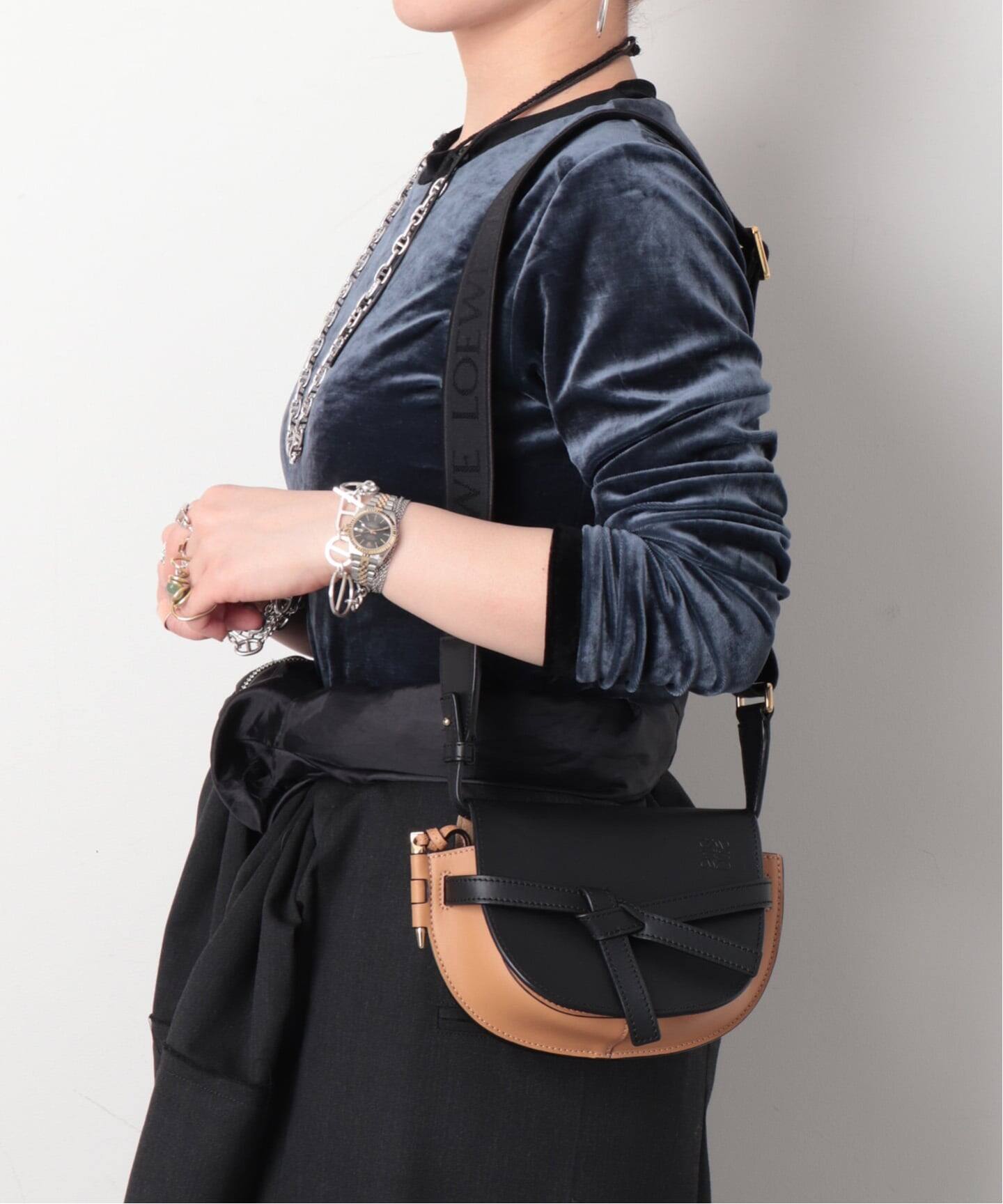 LOEWE/ロエベ】Gate dual shoulder mini（ショルダーバッグ 