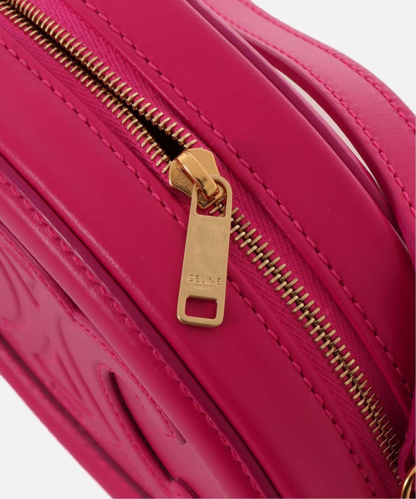 CELINE/セリーヌ】 Oval purse cuir triomphe shoulder（ショルダー