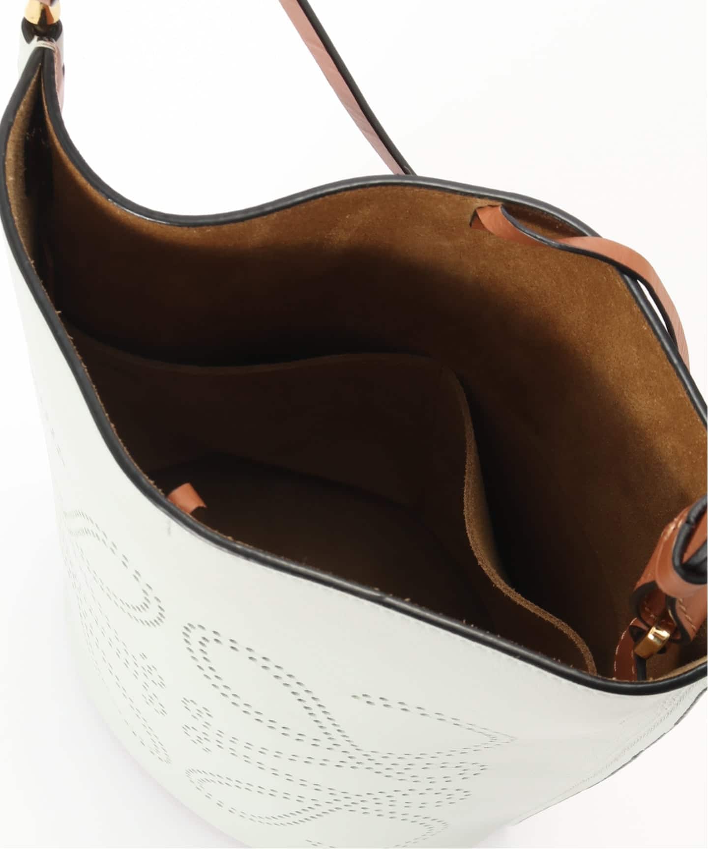 VINTAGE LOEWE/ロエベ】 Gate bucket shoulder puncing anagram