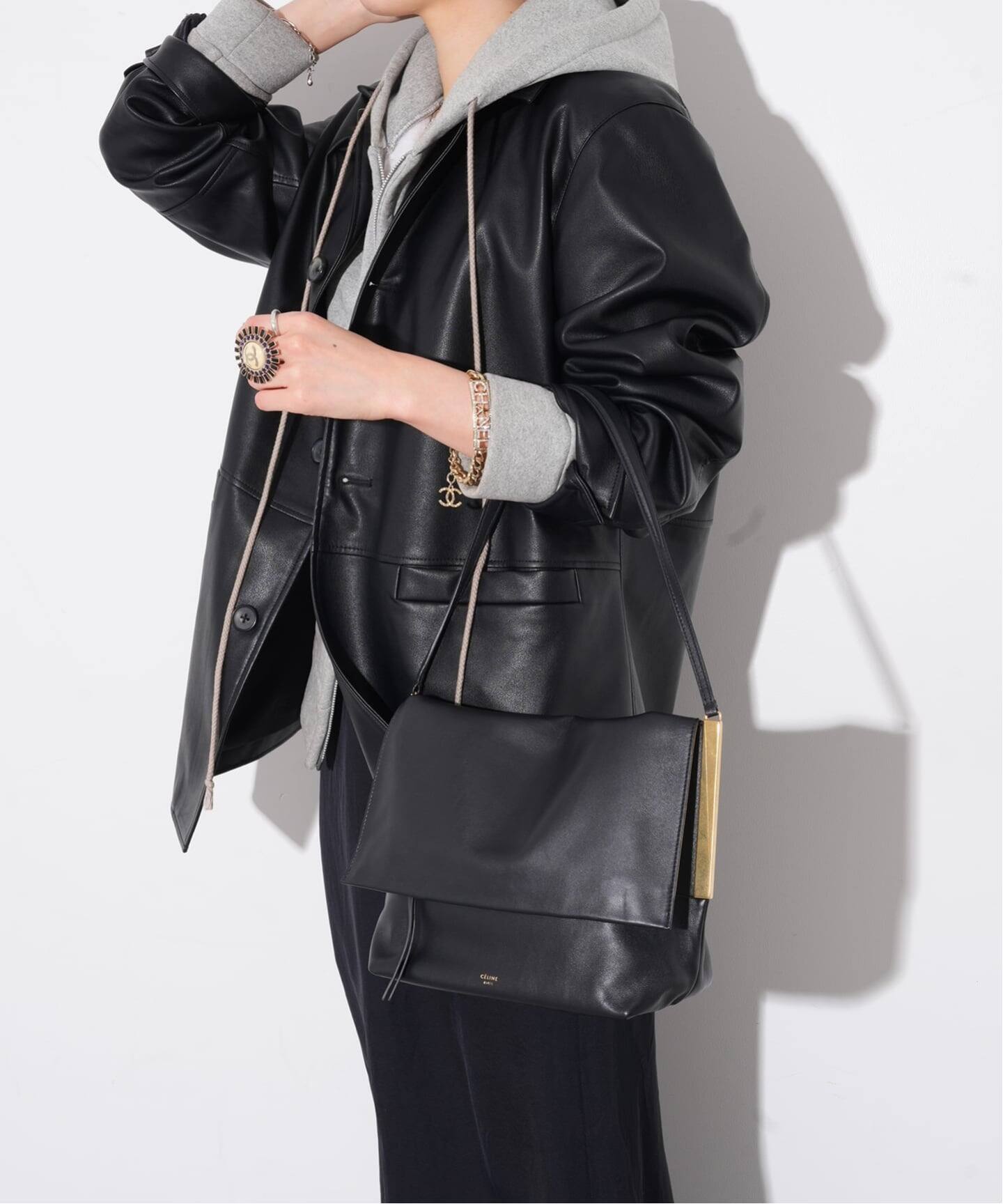 CELINE/セリーヌ】Clasp shoulder fl（ショルダーバッグ）｜ENSEMBLE