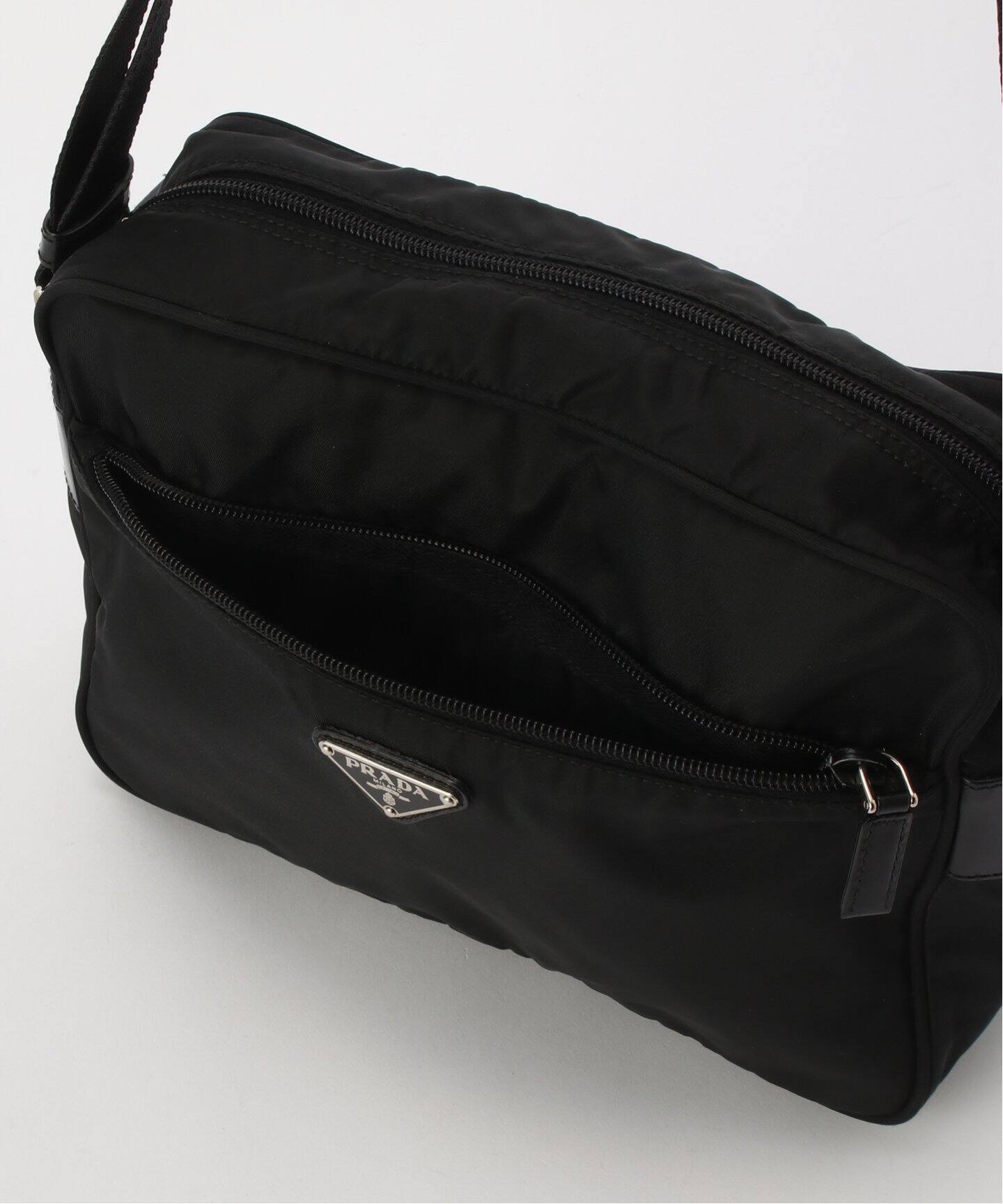 VINTAGE PRADA/プラダ】shoulder zip pocket（ショルダーバッグ