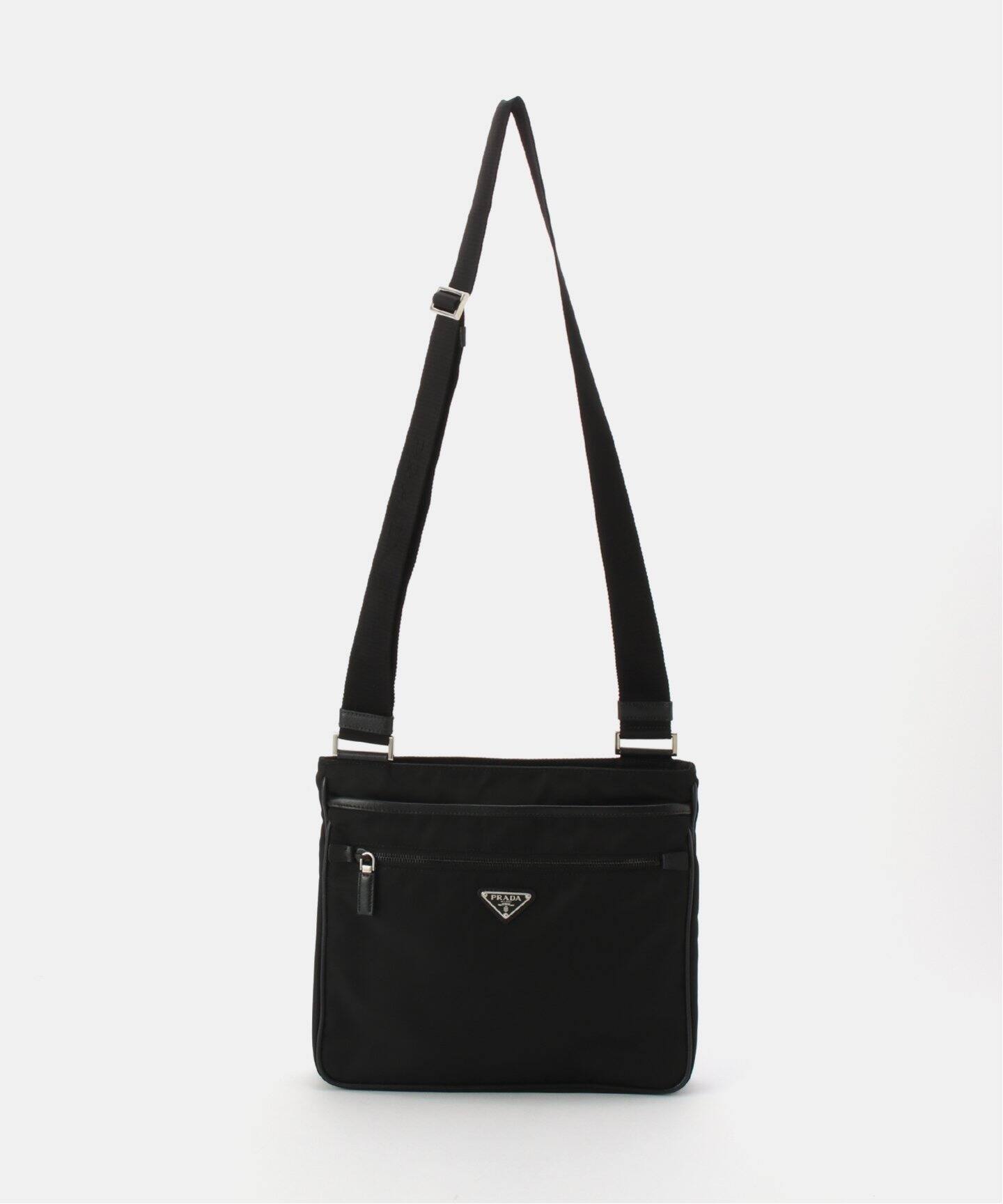 VINTAGE PRADA/プラダ】shoulder zip pocket（ショルダーバッグ