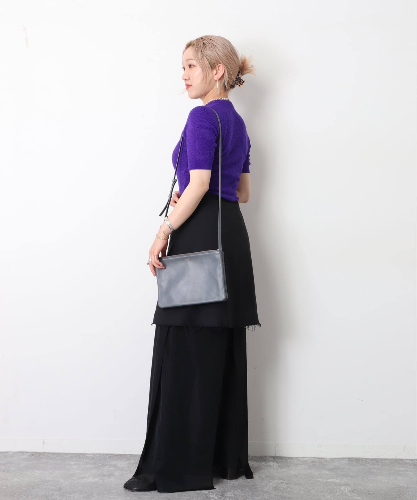 CELINE セリーヌ ショルダーバッグ LARGE TRIO VINTAGE CELINE/セリーヌ】 Trio shoulder large（ショルダー
