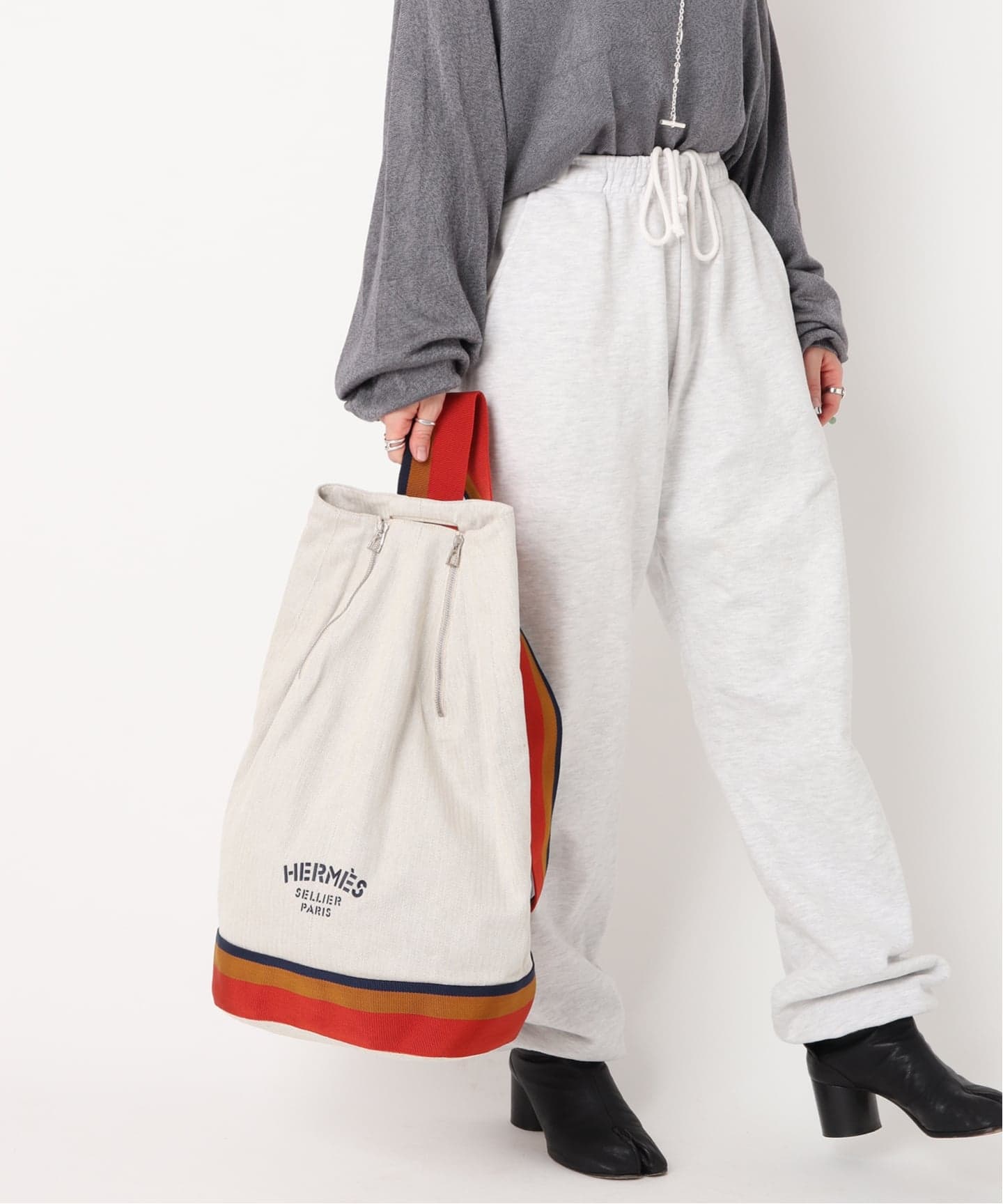 VINTAGE HERMES/エルメス】Cavalier（ショルダーバッグ）｜ENSEMBLE