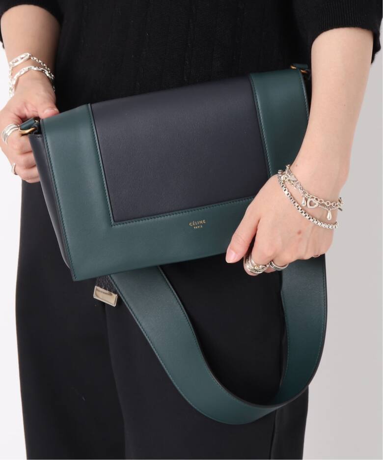 VINTAGE CELINE/セリーヌ】Frame shoulder（ショルダーバッグ 