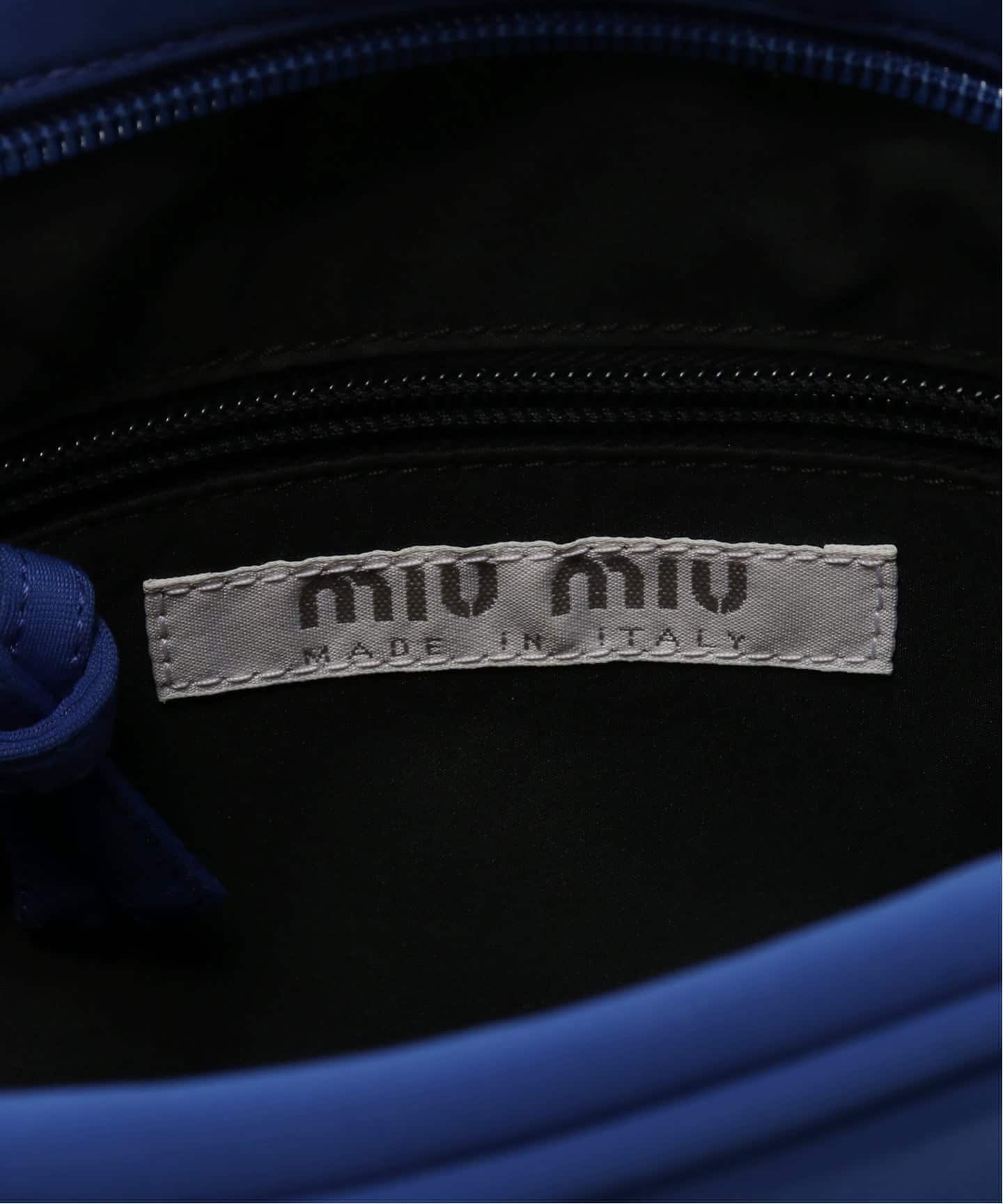 MIU MIU/ミュウミュウ】 Archive shoulder nylon（ショルダーバッグ