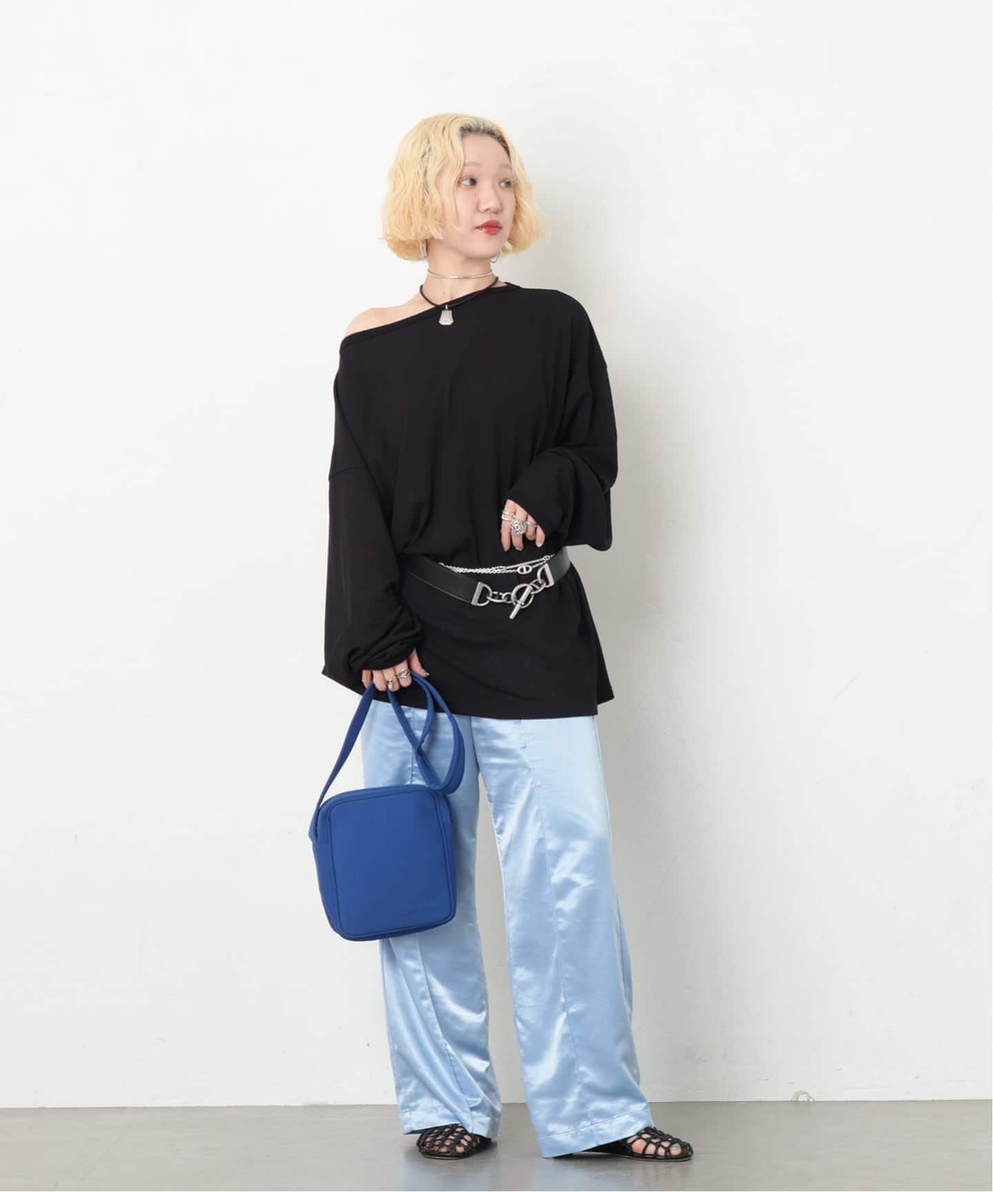 miumiu archive ホルターネック プルオーバー ギャザー タンク MIU MIU/ミュウミュウ】 Archive shoulder nylon（ショルダーバッグ