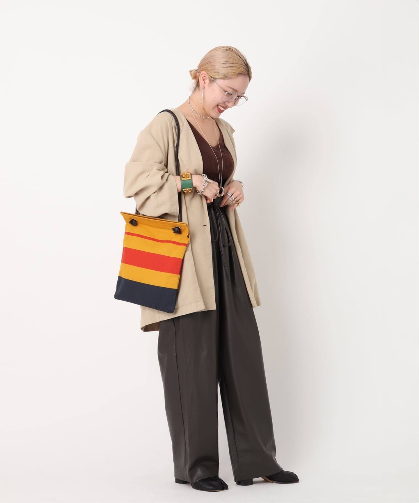 美品！ヴィンテージ HERMES アリーヌ イエロー VINTAGE HERMES 