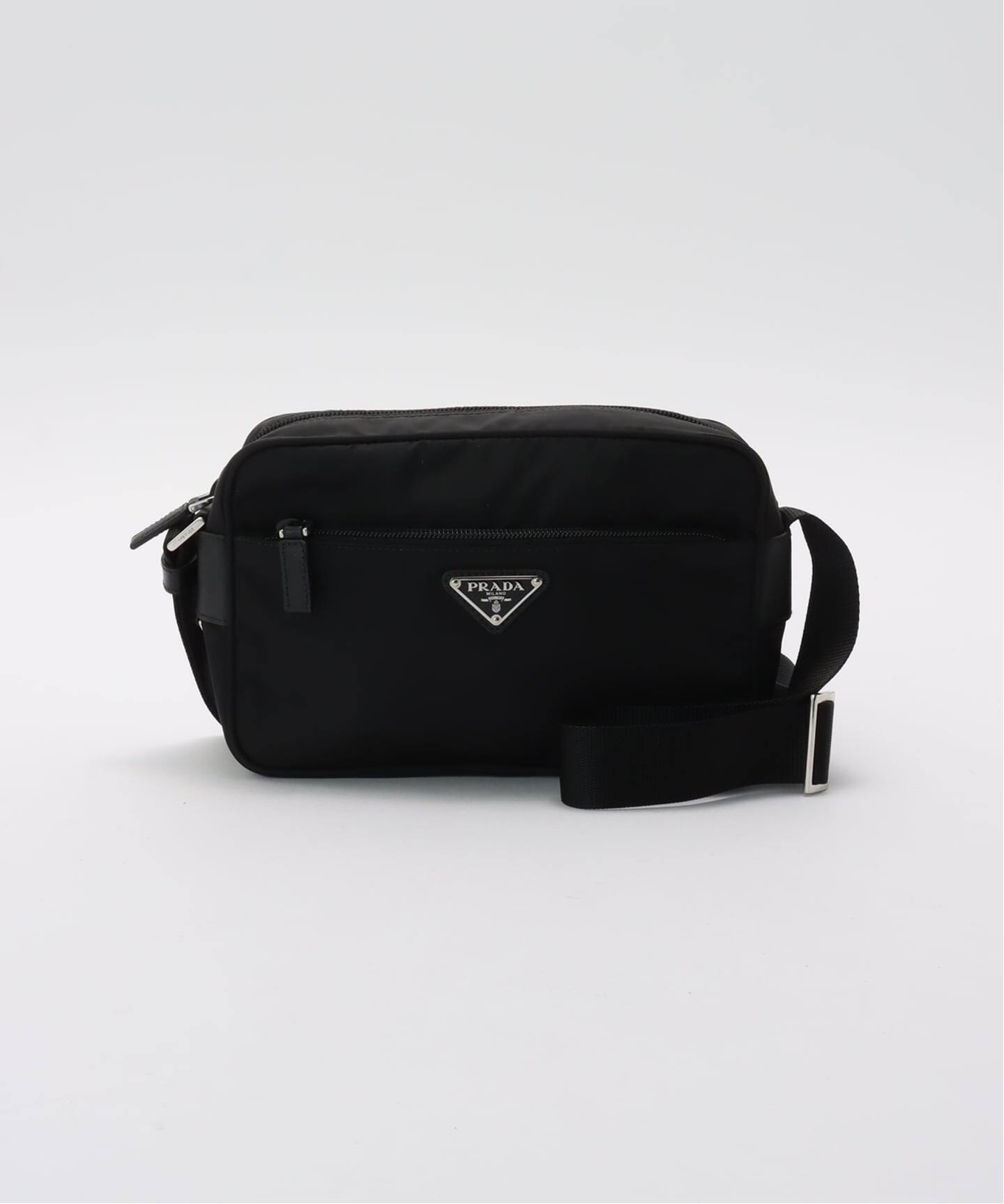 VINTAGE PRADA/プラダ】shoulder zip pocket nylon（ショルダーバッグ 
