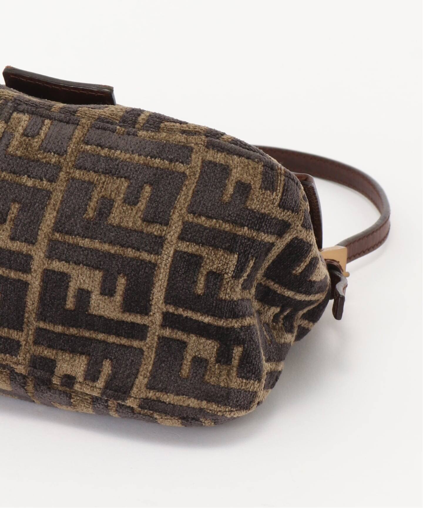 VINTAGE FENDI/フェンディ】Mamma baguette mini zucca velor