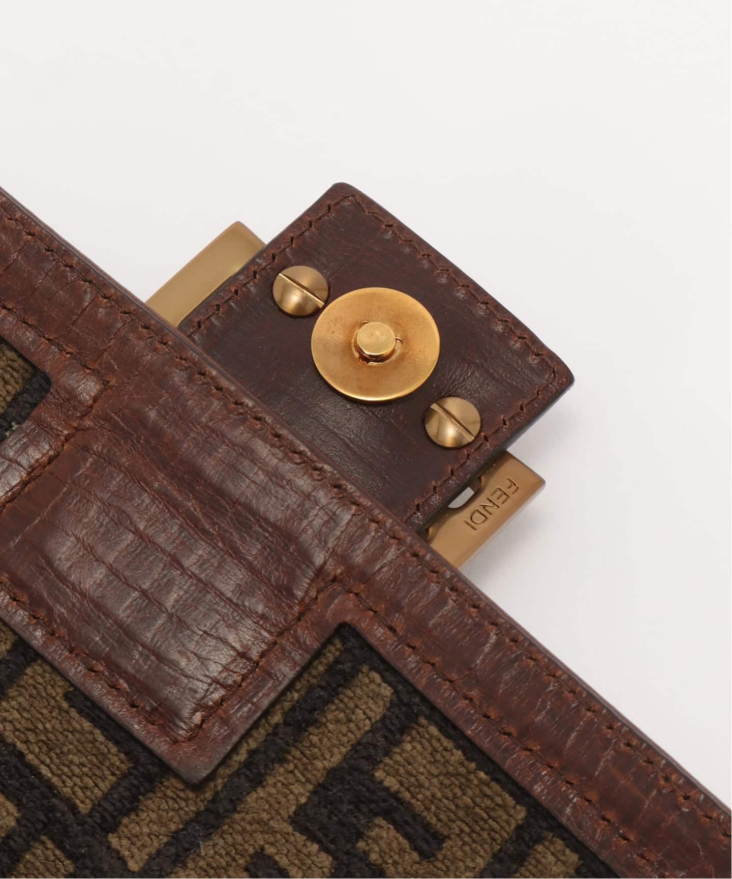 VINTAGE FENDI/フェンディ】Mamma baguette mini zucca velor