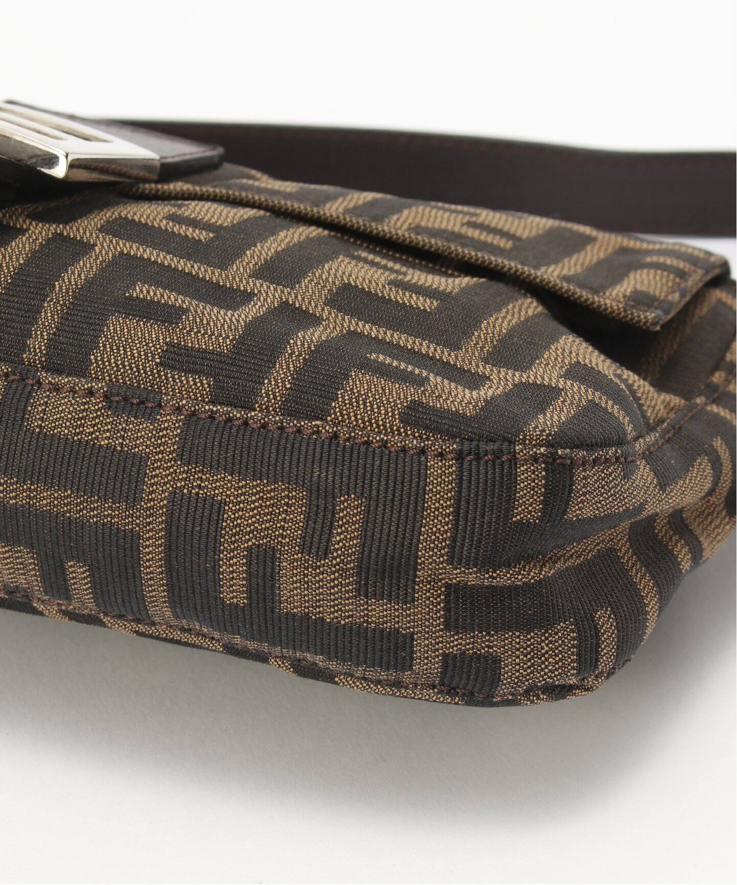 フェンディ FENDI レアモデル ショルダーバッグ リネン ジュート