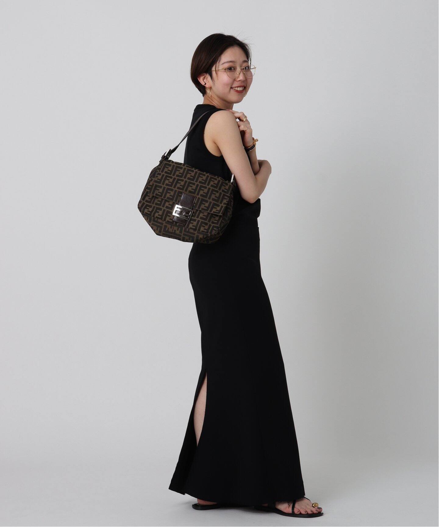 VINTAGE FENDI/フェンディ】Mamma baguette セミショルダー