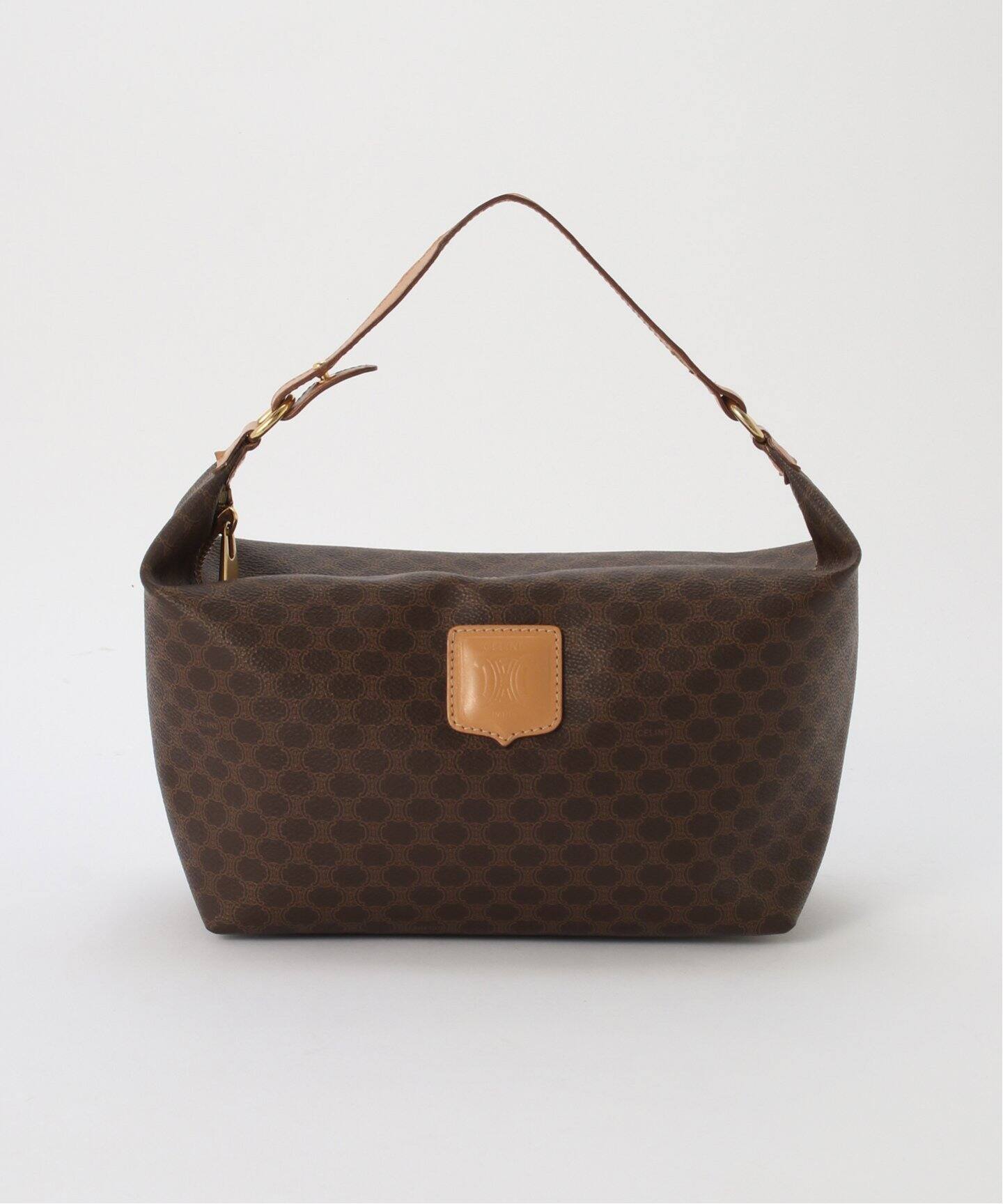 VINTAGE CELINE/セリーヌ】macadam セミショルダーバッグ