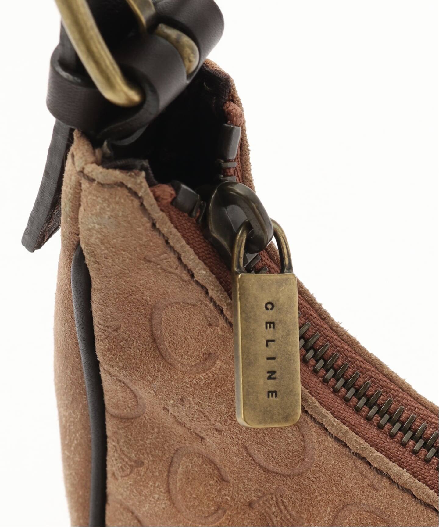 VINTAGE CELINE/セリーヌ】 c macadam セミショルダーバッグ