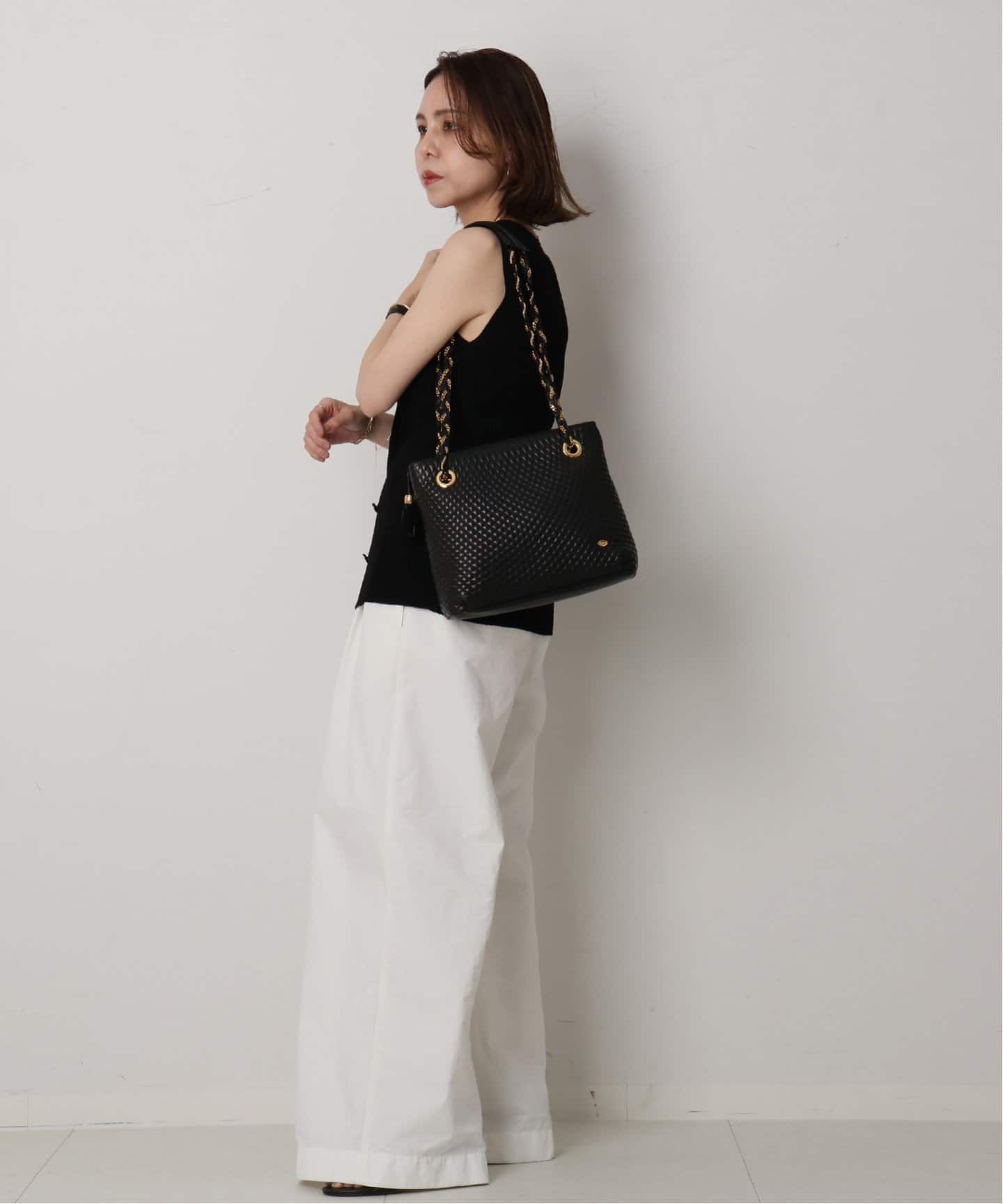 BALLY バリー チェーン　ショルダーバック VINTAGE BALLY/バリー】チェーン セミショルダーバッグ