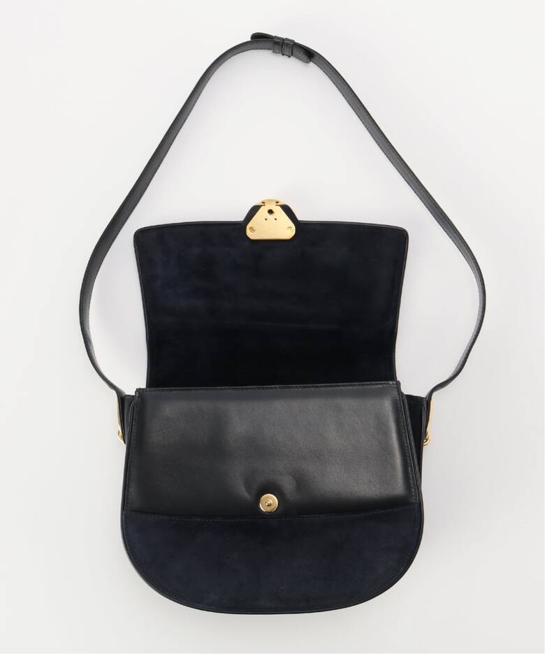 VINTAGE GUCCI/グッチ】 セミショルダーバッグ suede（ショルダー 