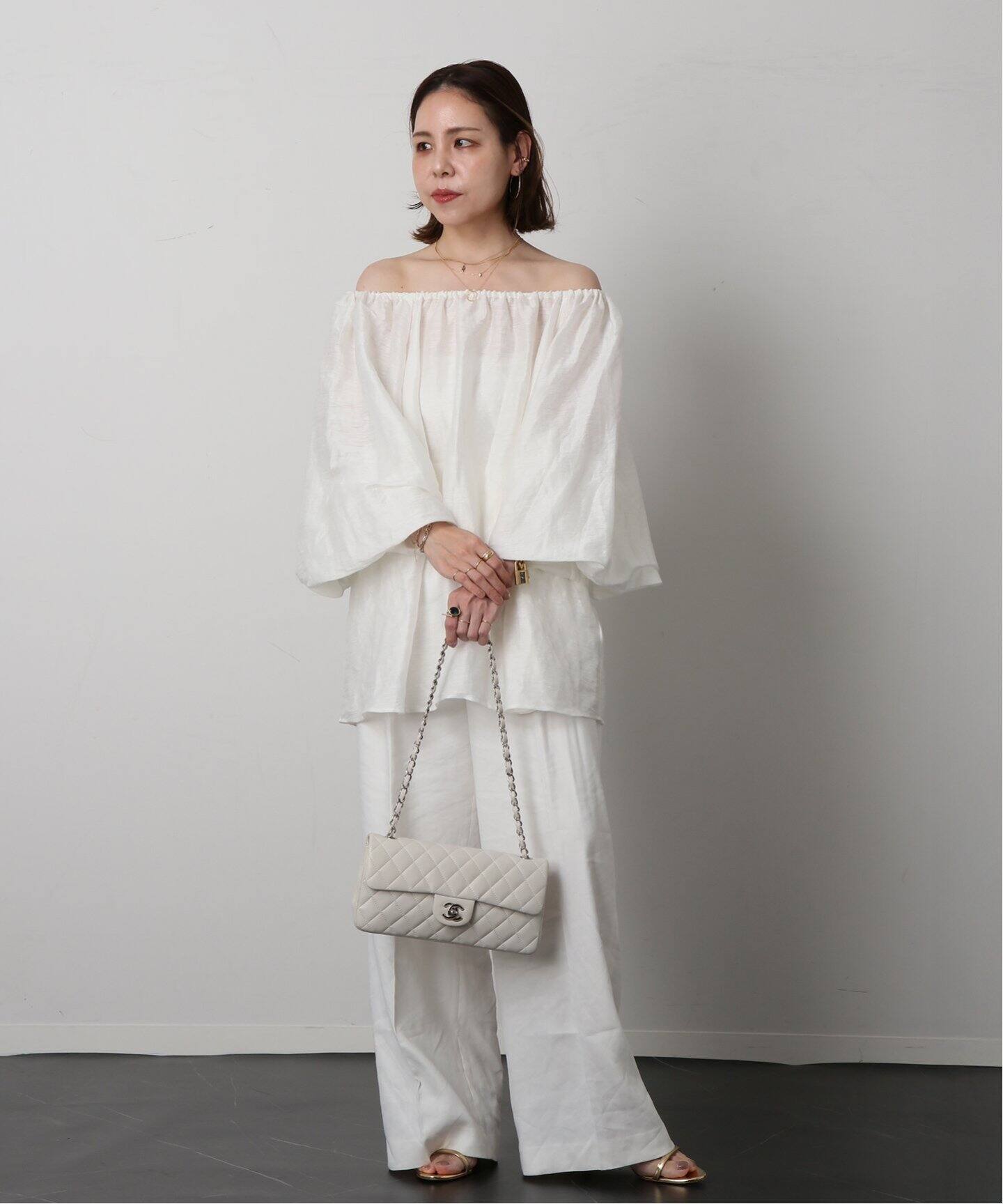 VINTAGE CHANEL/シャネル】Matelasse セミショルダーバッグ 25