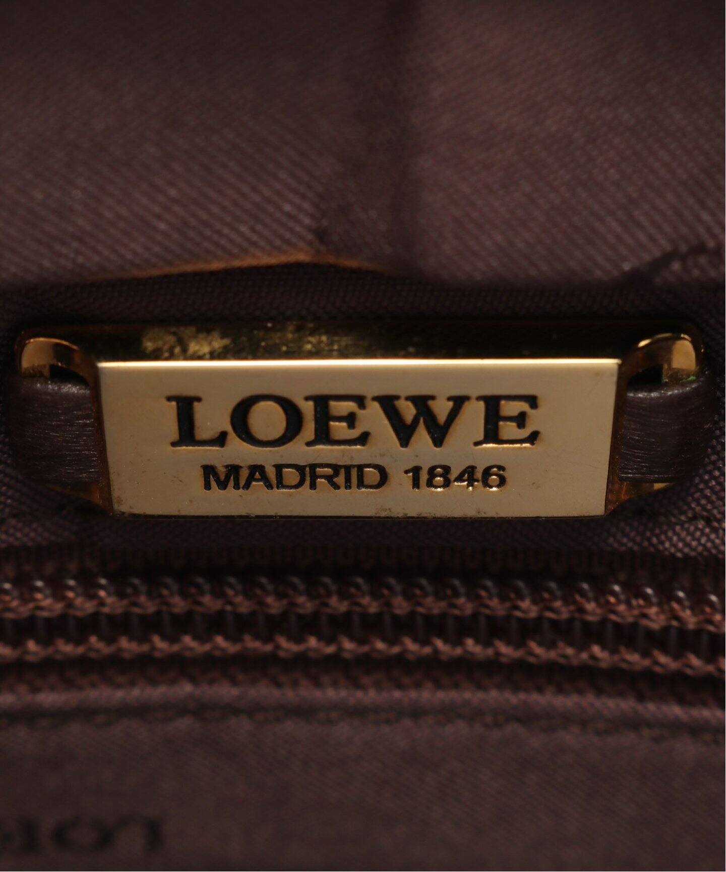 VINTAGE LOEWE/ロエベ】セミショルダーバッグ anagram