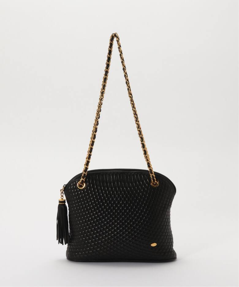 VINTAGE BALLY/バリー】チェーン セミショルダーバッグ（ショルダー  