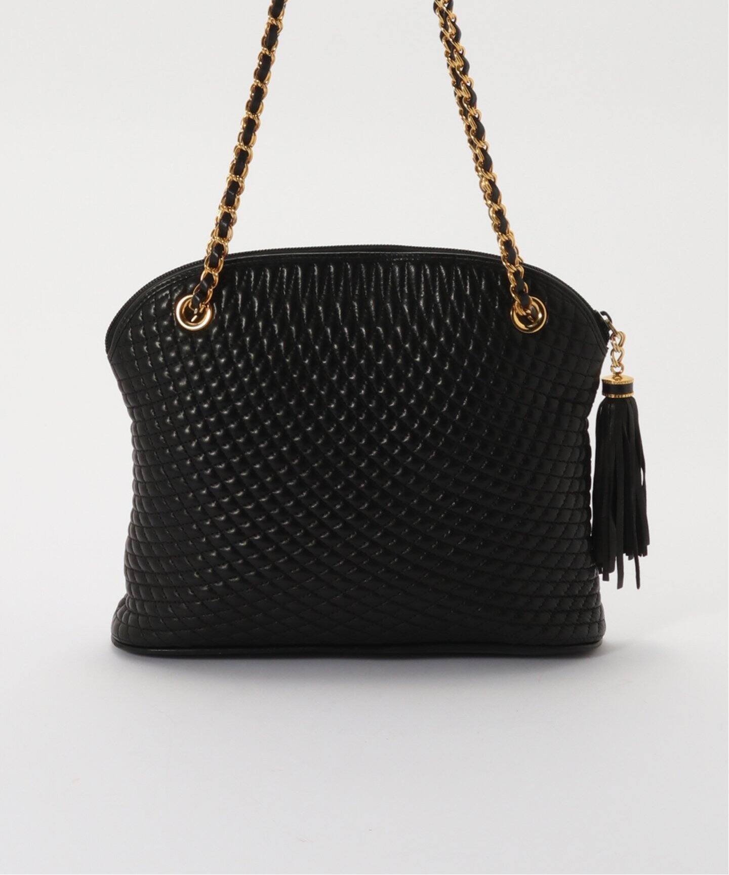 VINTAGE BALLY/バリー】チェーン セミショルダーバッグ（ショルダー 