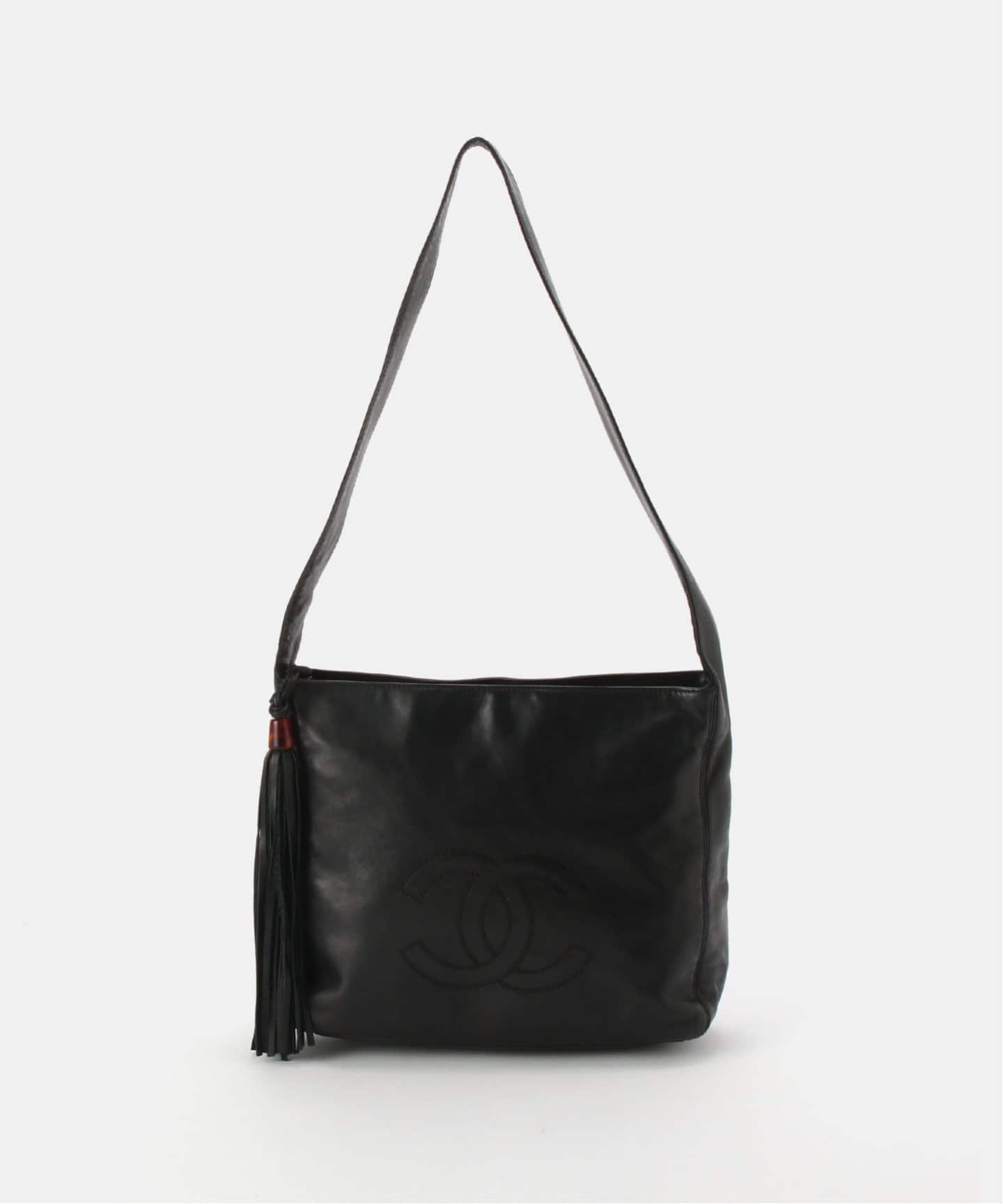 VINTAGE●CHANEL●ヴィンテージ タッセル カメラバッグ VINTAGE CHANEL/シャネル】タッセル ショルダーバッグ