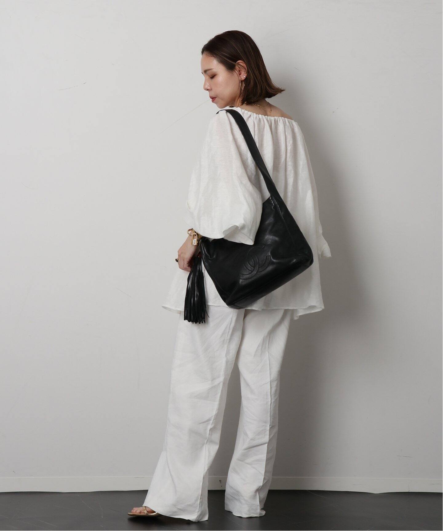 VINTAGE CHANEL/シャネル】タッセル ショルダーバッグ（ショルダー 
