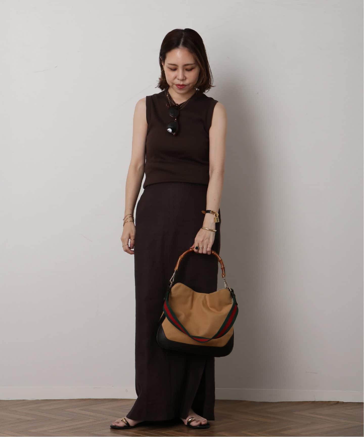 VINTAGE GUCCI/グッチ】Bamboo 2wayバッグ web（ショルダー