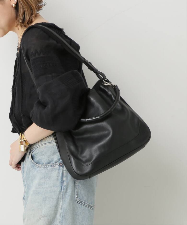 VINTAGE GUCCI/グッチ】Bamboo ハンドバッグ 2way（ハンドバッグ 