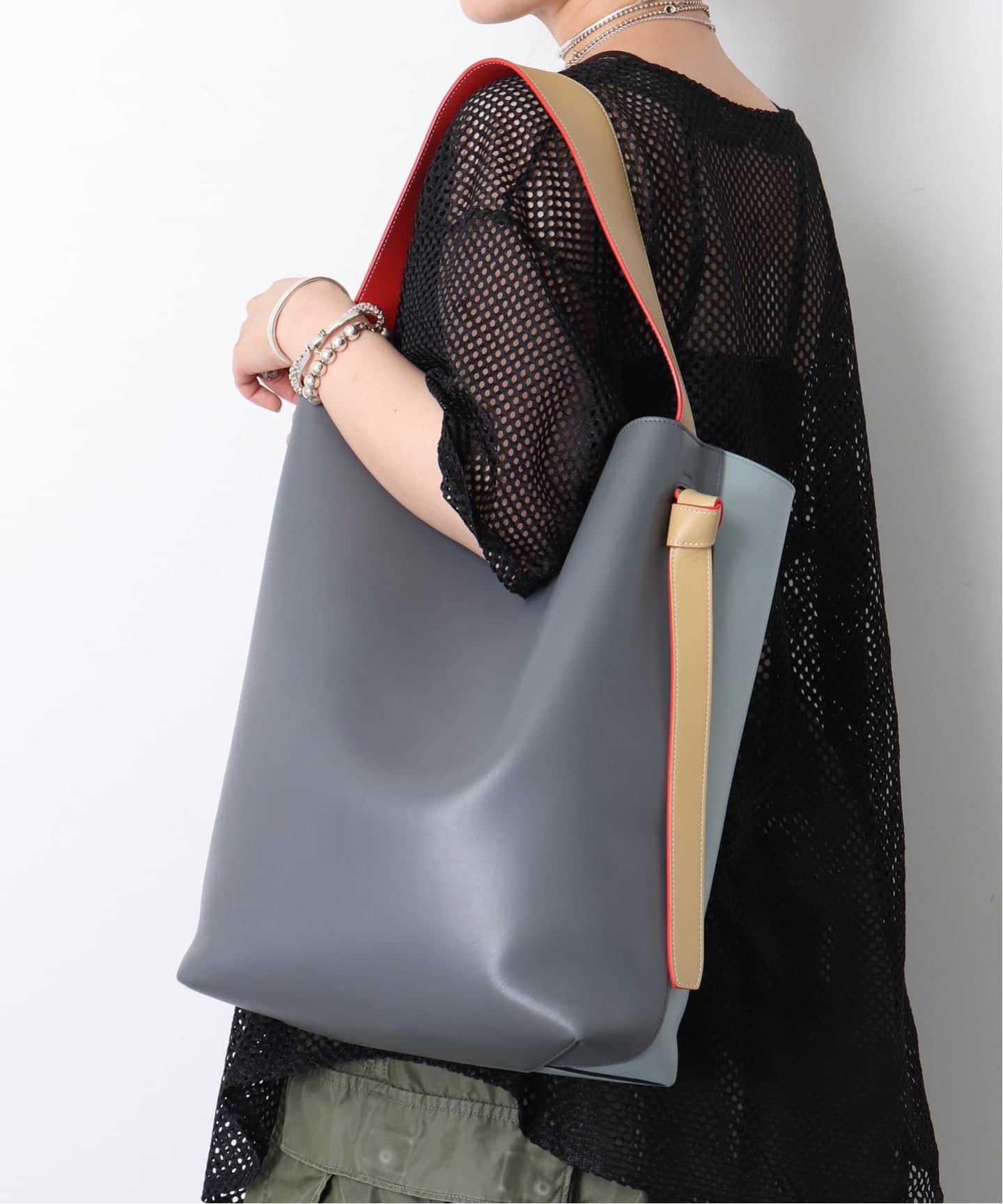 VINTAGE CELINE/セリーヌ】 Twisted cavas one shoulder（ショルダー