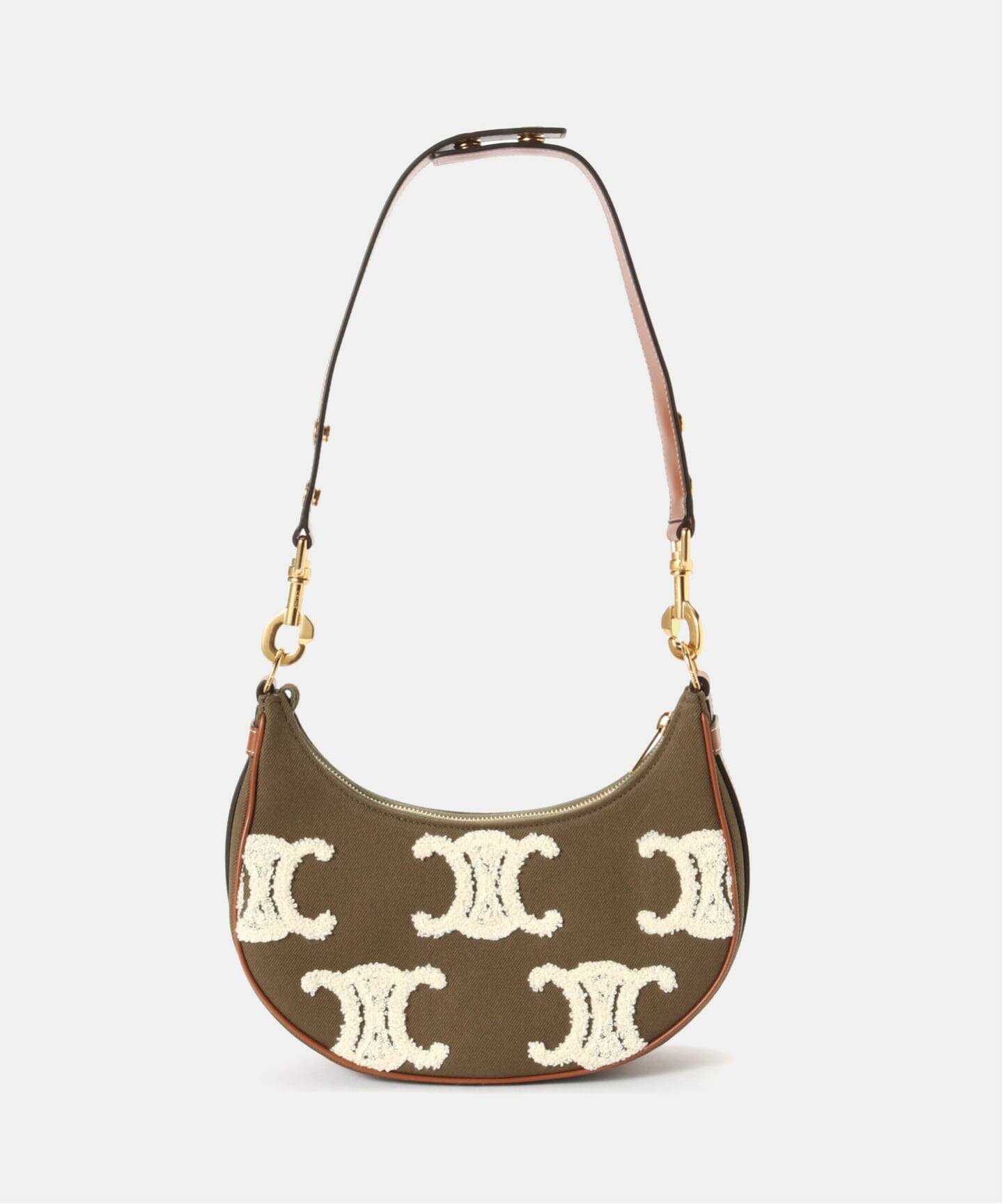 CELINE/セリーヌ】 Ava one shoulder medium triomph（ショルダー
