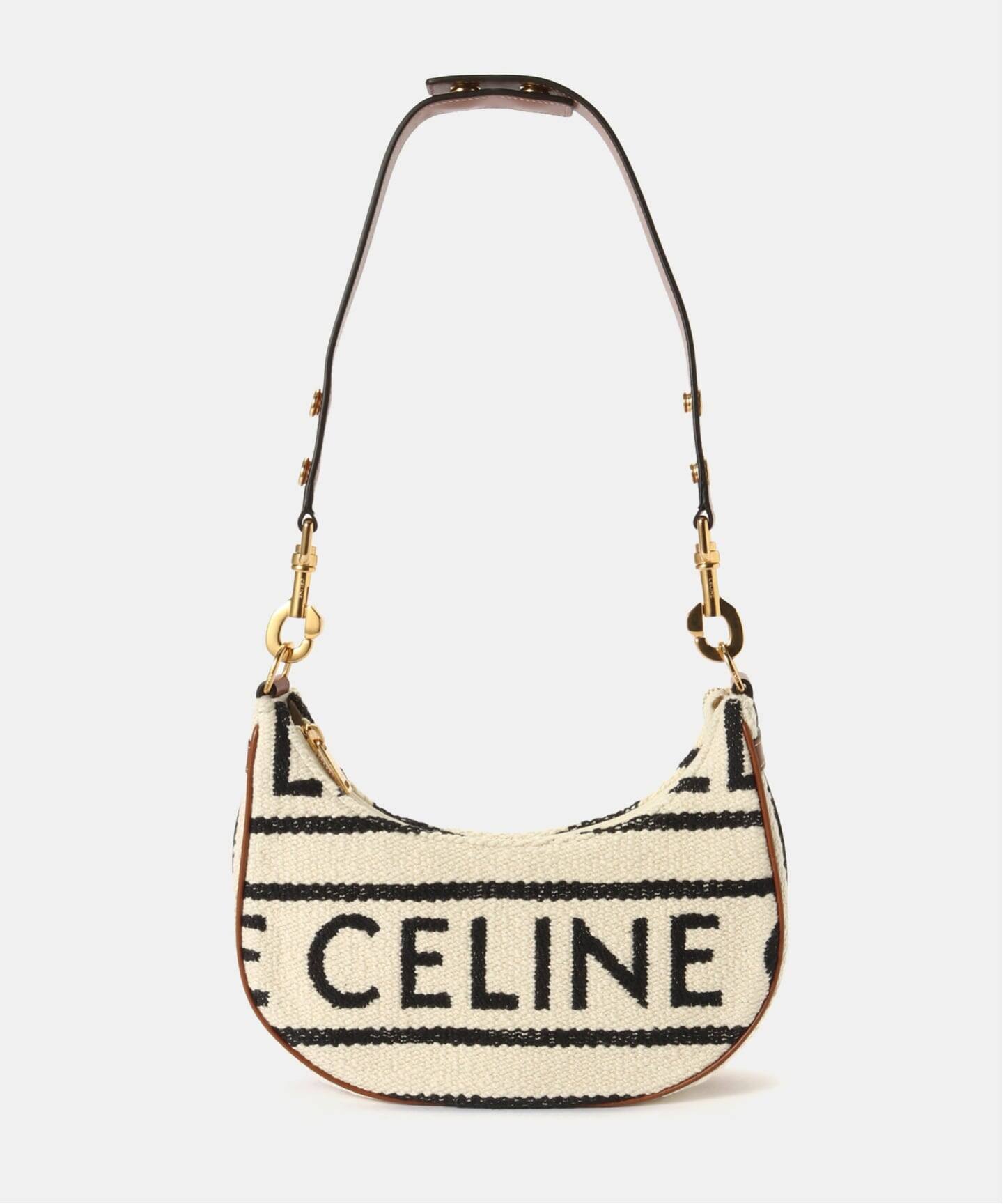 CELINE/セリーヌ】 Ava one shoulder medium logo（ショルダーバッグ