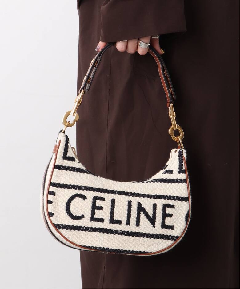 CELINE/セリーヌ】 Ava one shoulder medium logo（ショルダーバッグ 