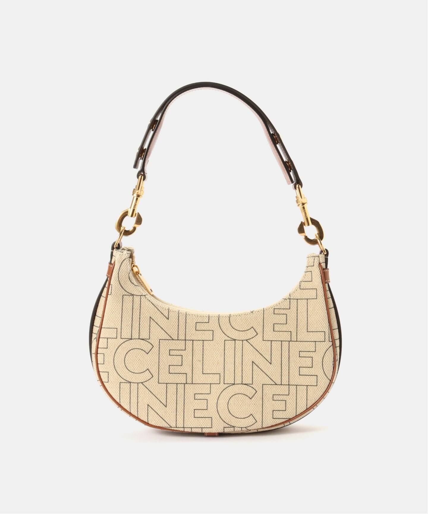 CELINE/セリーヌ】 Ava one shoulder medium logo（ショルダーバッグ 