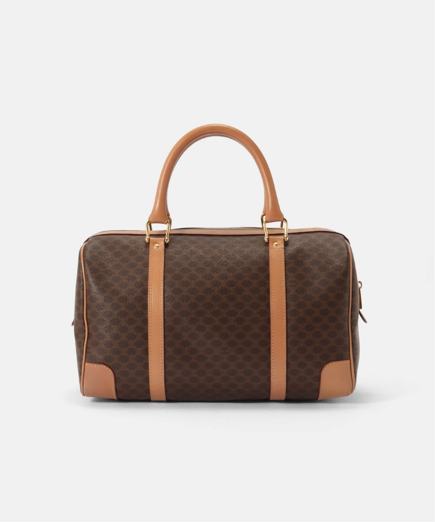 CÉLINE ボストンバッグ ブラウン VINTAGE CELINE/セリーヌ】ボストンバッグ 35 macadam（ボストンバッグ