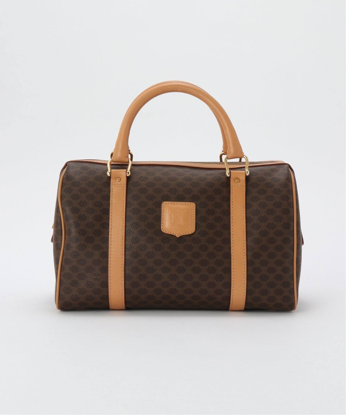 VINTAGE CELINE/セリーヌ】マカダム ボストンバッグ 31（ボストン 