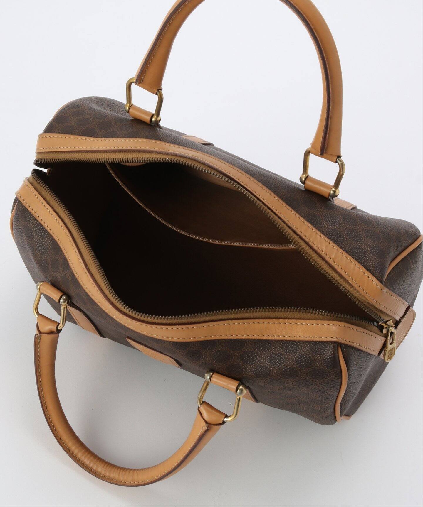 VINTAGE CELINE/セリーヌ】マカダム ボストンバッグ 31
