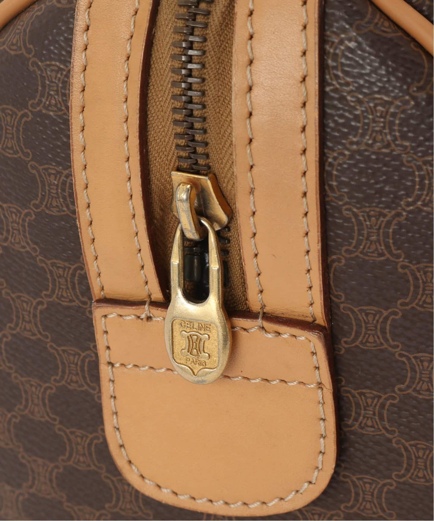 VINTAGE CELINE/セリーヌ】マカダム ボストンバッグ 31（ボストン