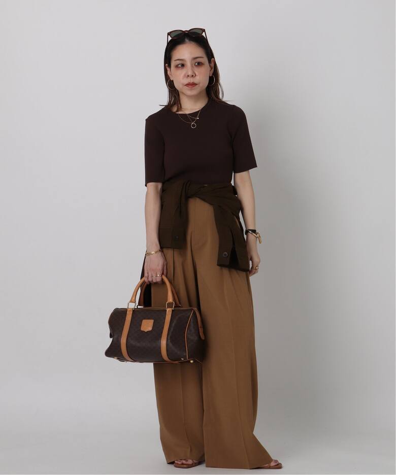 VINTAGE CELINE/セリーヌ】マカダム ボストンバッグ 31（ボストン 