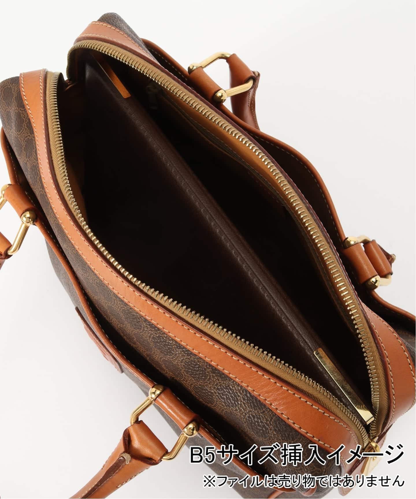 VINTAGE CELINE/セリーヌ】macadam ボストンバッグ 30（ボストンバッグ