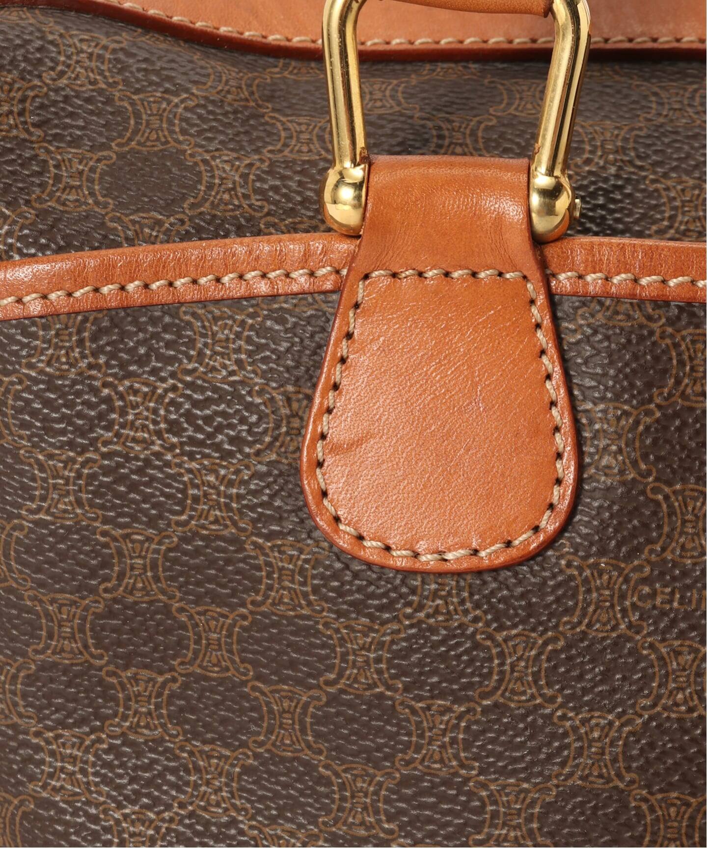 VINTAGE CELINE/セリーヌ】macadam ボストンバッグ 30（ボストンバッグ