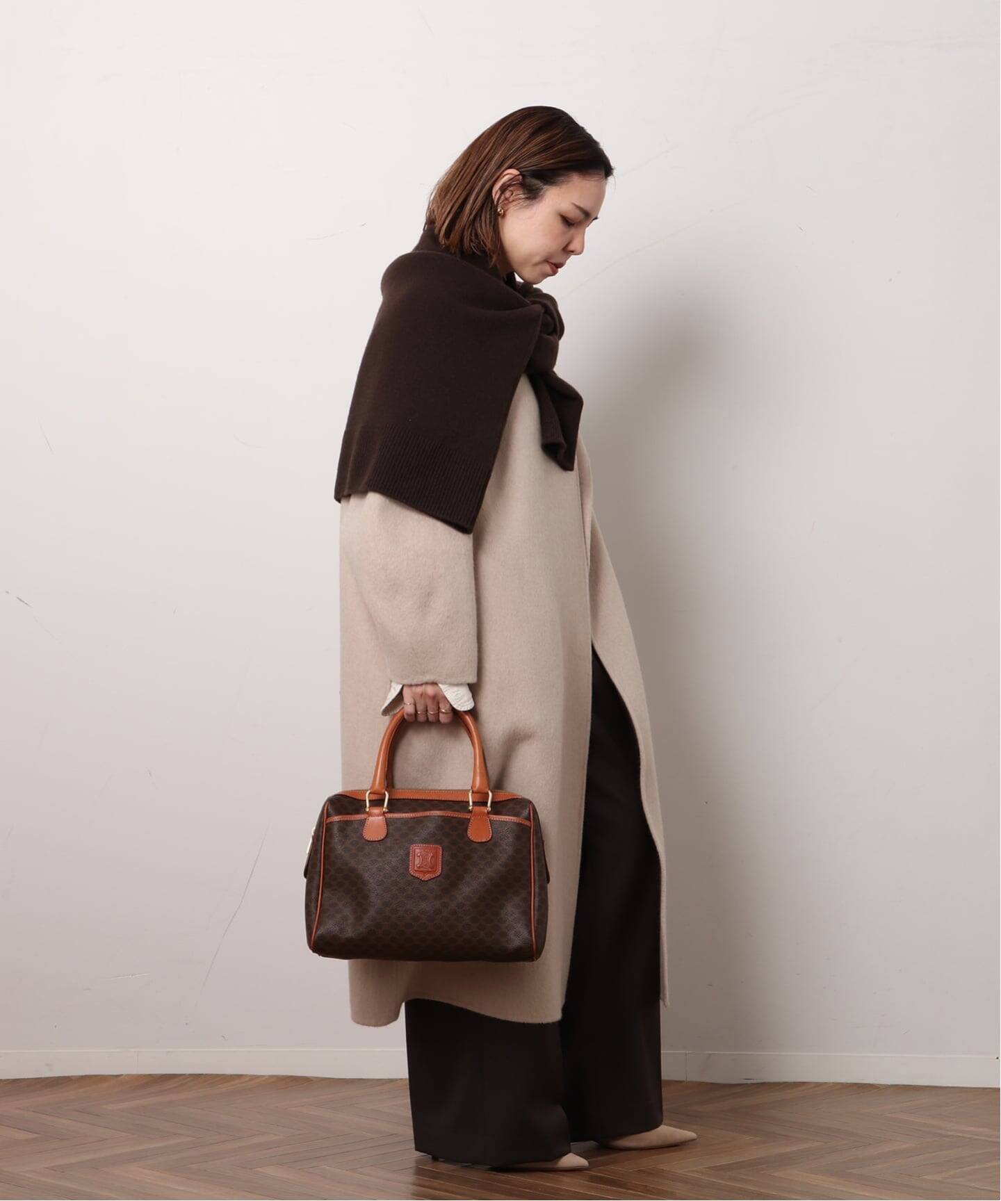 VINTAGE CELINE/セリーヌ】macadam ボストンバッグ 30（ボストンバッグ